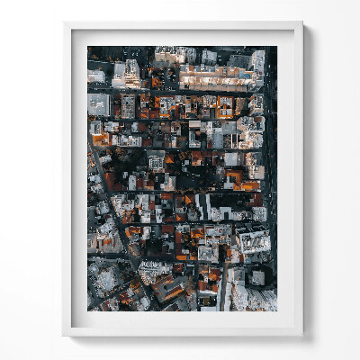 Obraz v rámu Pohled z vrcholu Limassol Kypr