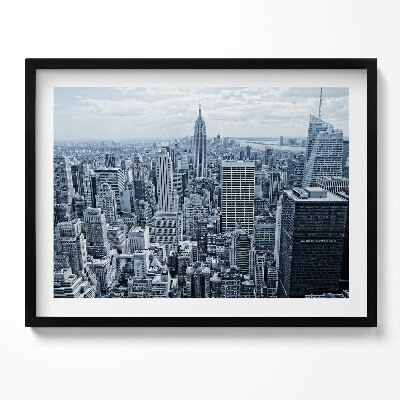 Obraz s rámem Pohled na New York