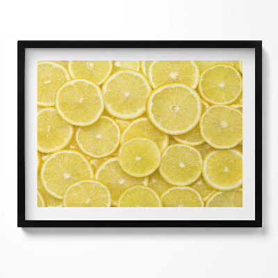 Obraz s rámem Citronové ovoce