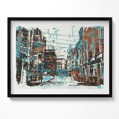 Obraz s rámem Pouliční umění