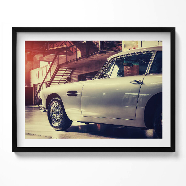 Obraz s rámem Aston Martin DB5