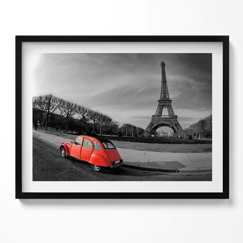 Obraz s rámem Barevný kontrast