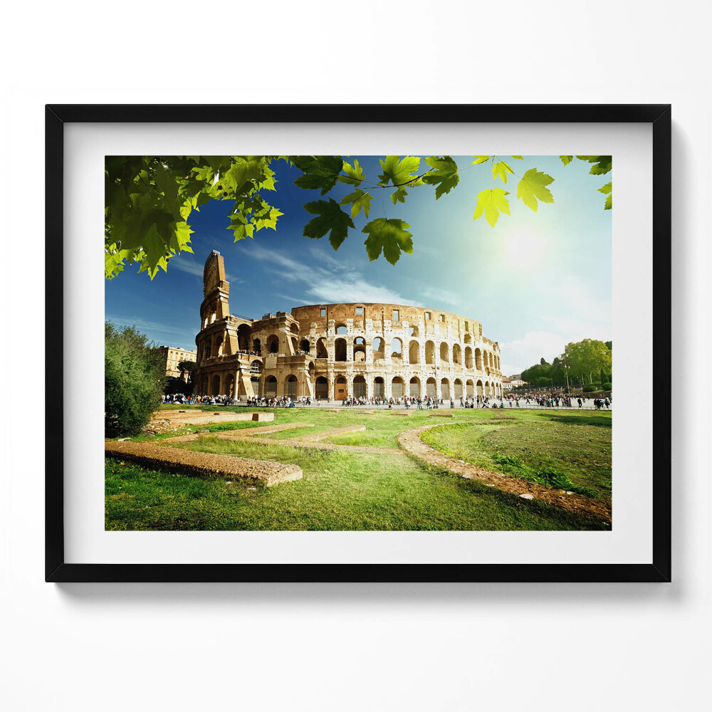 Obraz s rámem Římské Koloseum