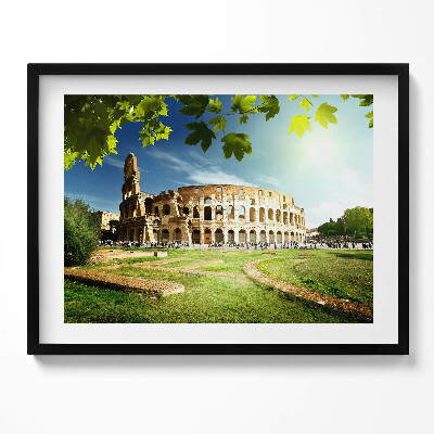 Obraz s rámem Římské Koloseum