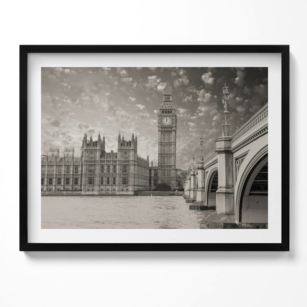 Obraz s rámem Londýn Anglie Big Ben