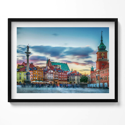 Obraz s rámem Staroměstský hrad ve Varšavě