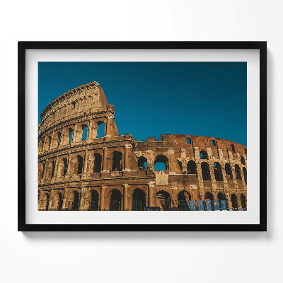Obraz s rámem Koloseum v Itálii