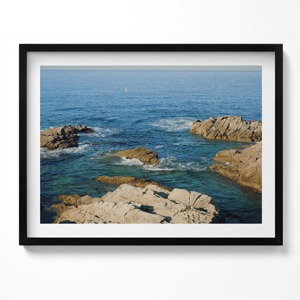 Obraz s rámem Pobřeží Costa Brava