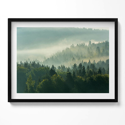 Obraz s rámem Východ slunce v Beskydech