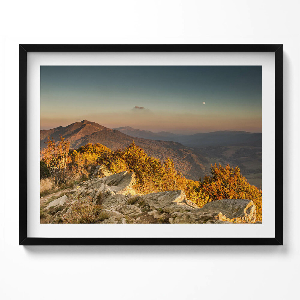 Obraz s rámem Pohoří Bieszczady