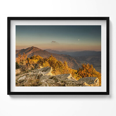 Obraz s rámem Pohoří Bieszczady