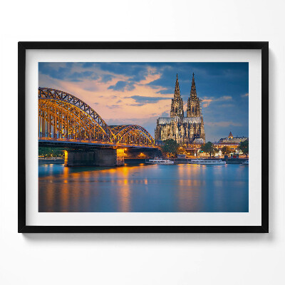 Obraz s rámem Pohled na radnici