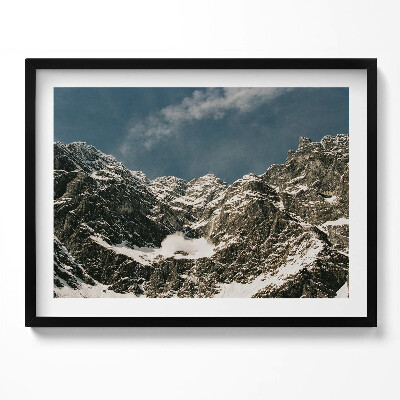 Obraz s rámem Pohoří Watzmann Berchtesgadener