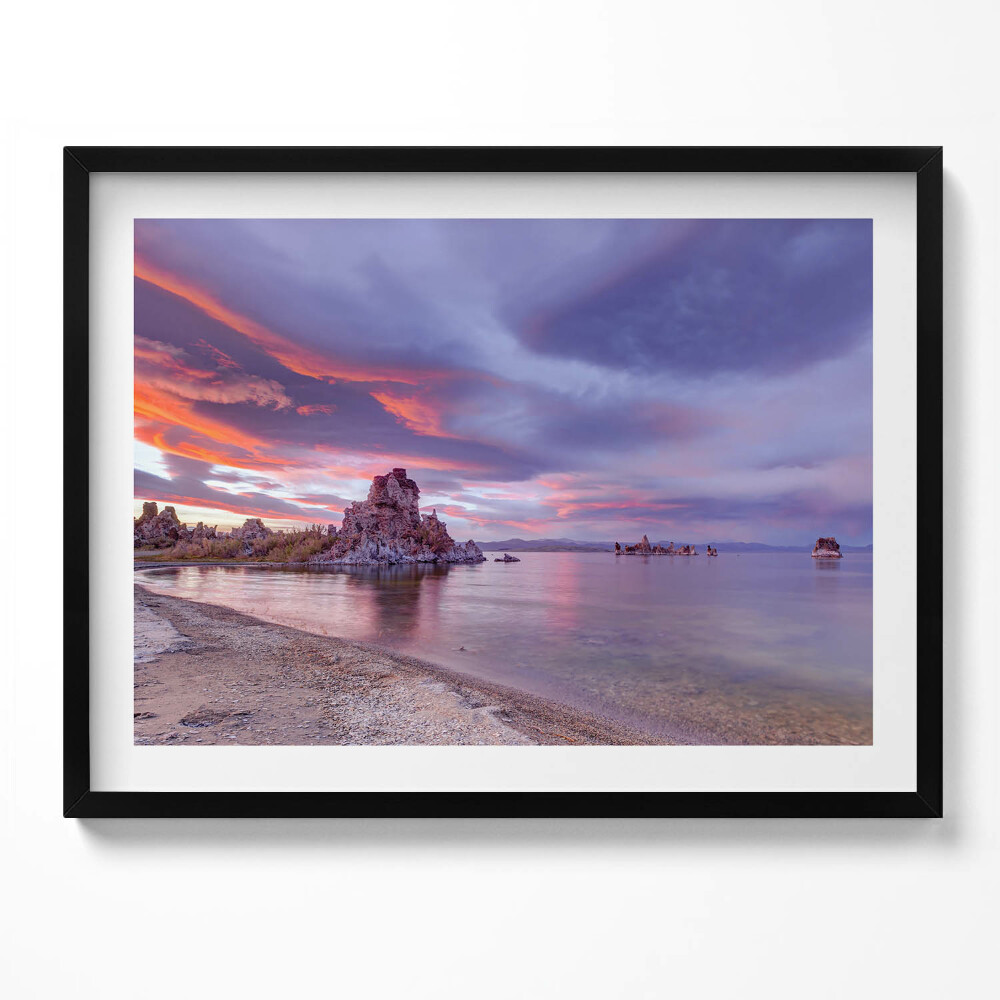 Obraz s rámem Mono Lake California Východ slunce