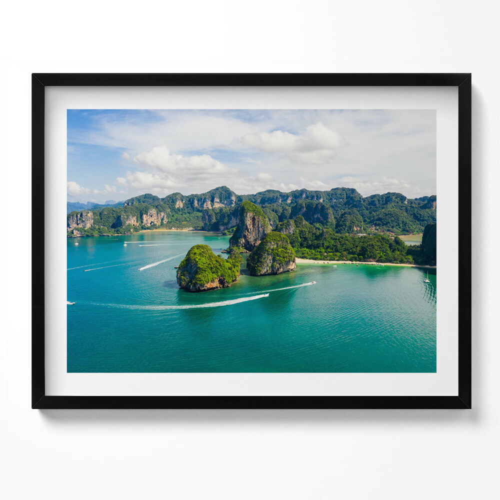 Obraz s rámem Ostrov v Thajsku