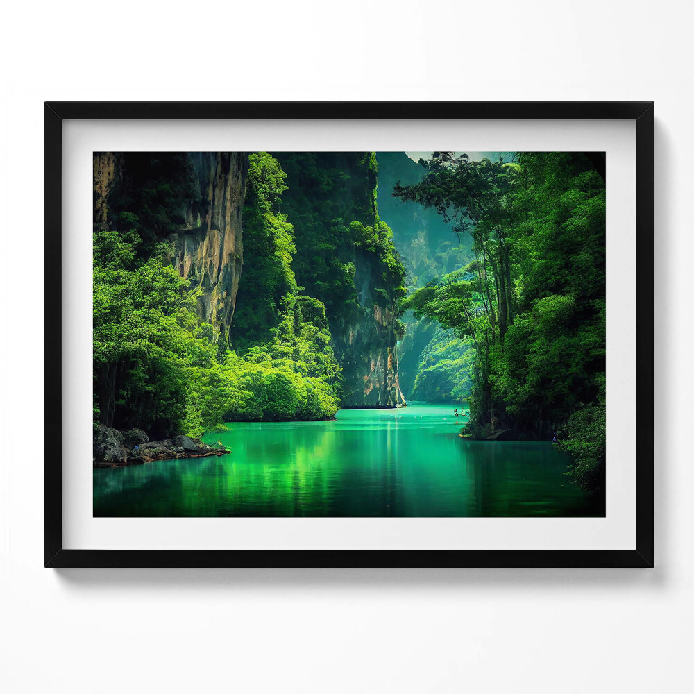 Obraz s rámem Cestování po Thajsku