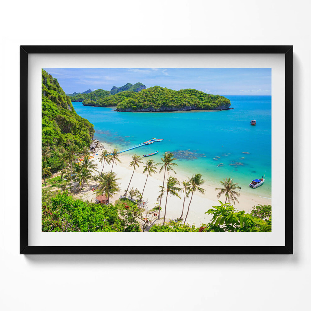 Obraz s rámem Národní park Koh Samui Thajsko