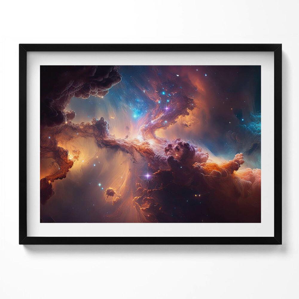 Obraz s rámem Světové hvězdy kosmos