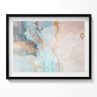 Obraz s rámem Mramorová abstrakce