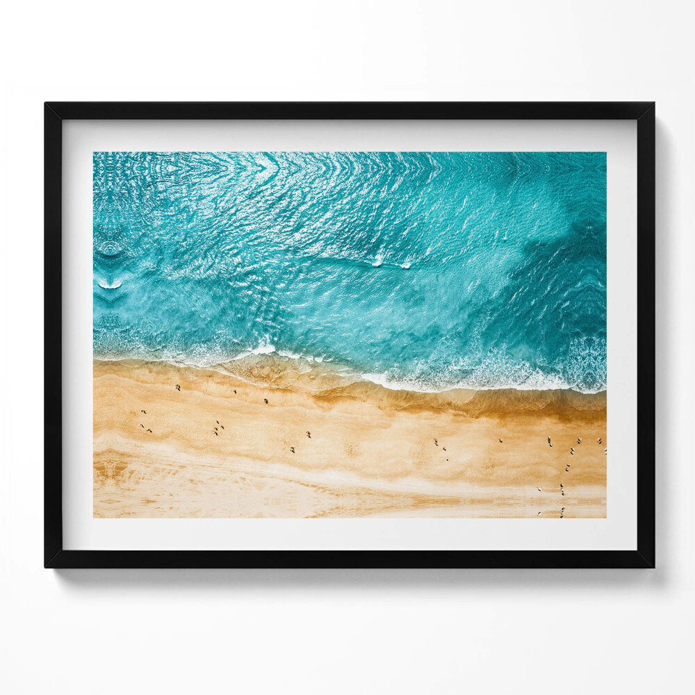 Obraz s rámem Pláž pobřeží a moře