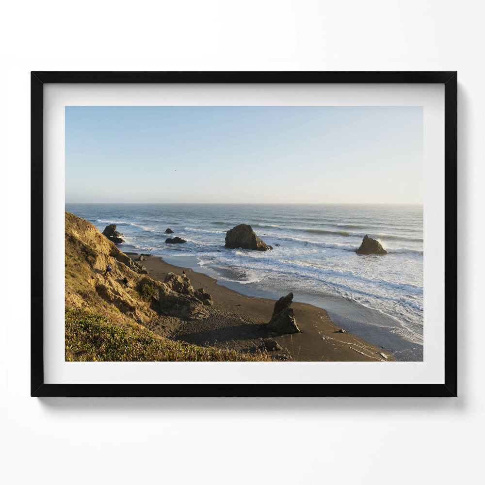 Obraz s rámem Krajina přímořské pobřeží