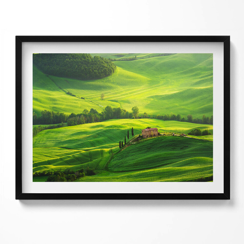 Obraz s rámem Krásná přírodní krajina Itálie