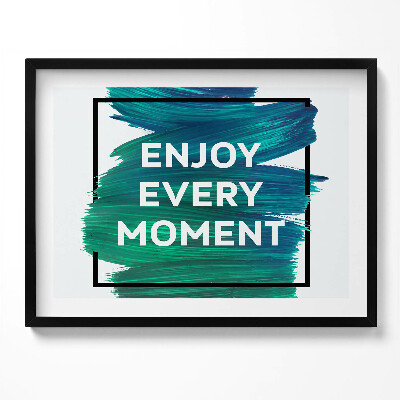 Obraz s rámem Inspirující nápis 