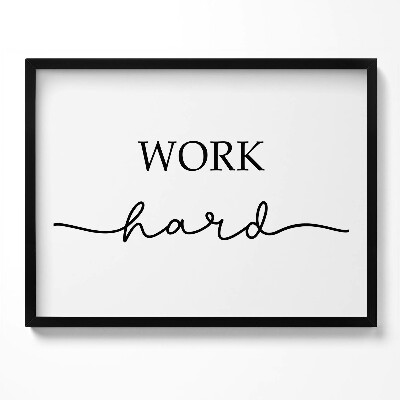 Obraz s rámem Motivační nápis 