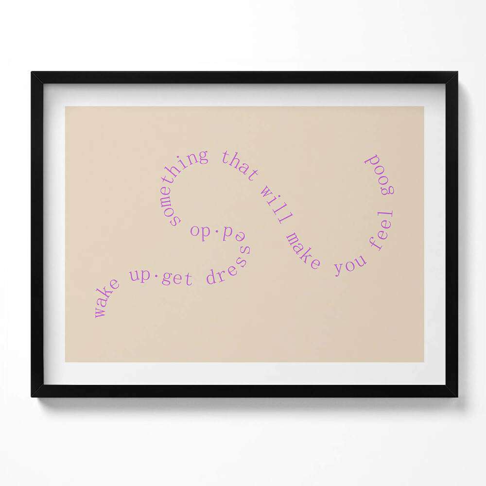 Obraz s rámem Motivační inspirativní věta