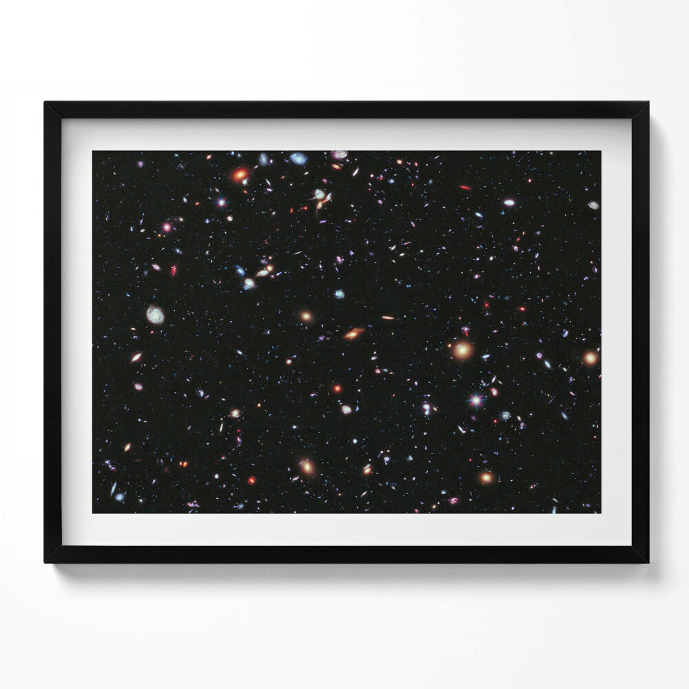 Obraz s rámem Foto NASA - hvězdný prostor