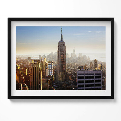 Obraz s rámem Mrakodrapy v New Yorku USA