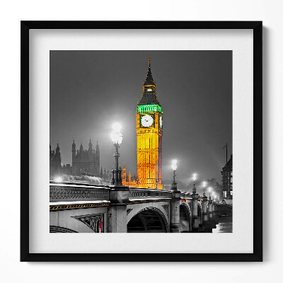 Obraz v rámu efektivní Big Ben ve Velké Británii