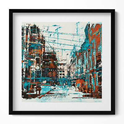 Obraz v rámu efektivní Pouliční umění