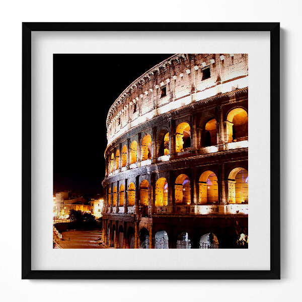Obraz v rámu efektivní Koloseum Řím
