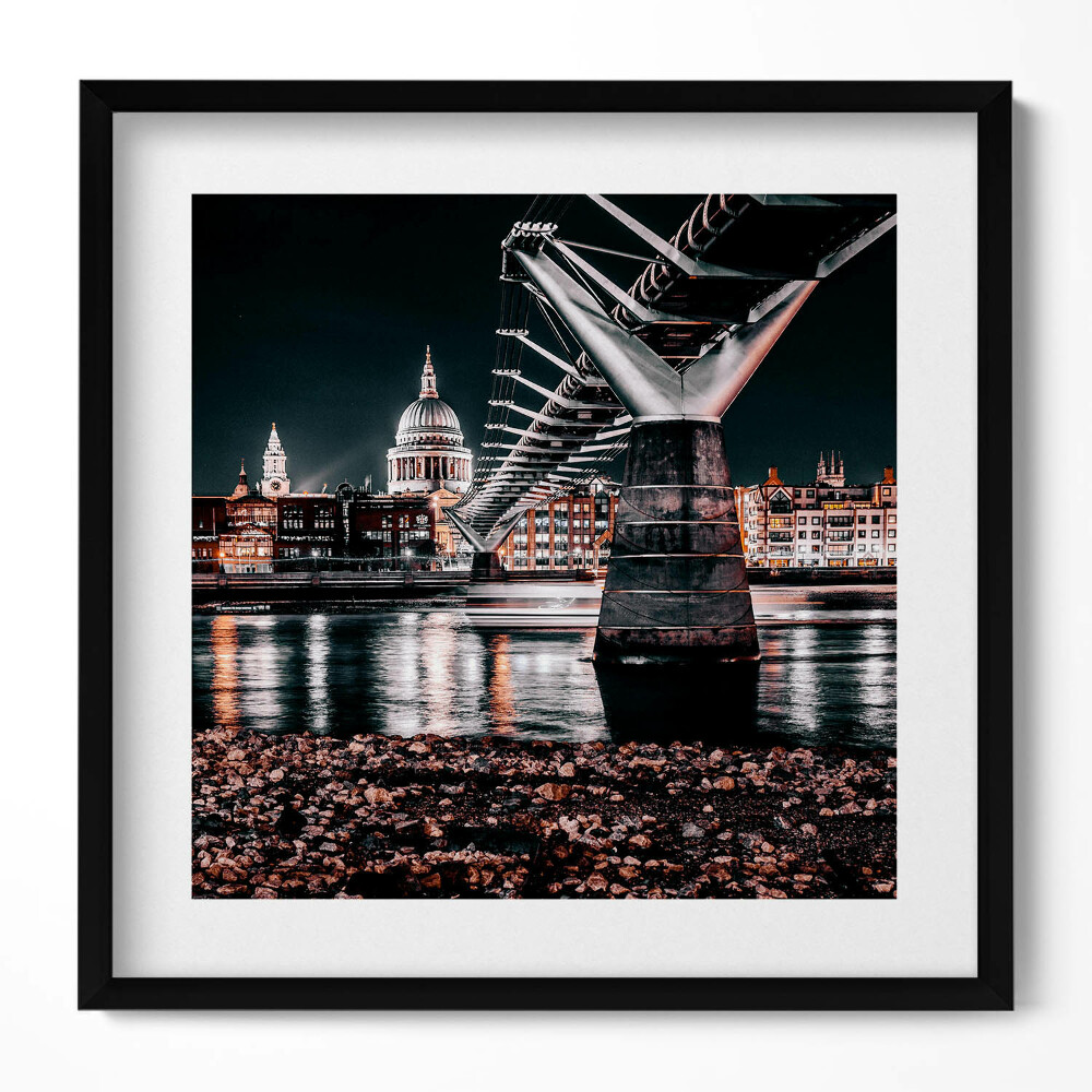 Obraz v rámu efektivní Katedrála sv. Pavla v Londýně