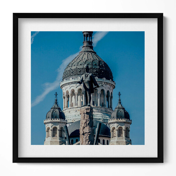 Obraz v rámu efektivní Památník Avrama Iancu