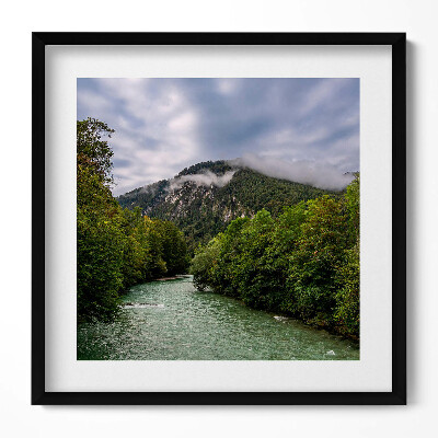 Obraz v rámu efektivní Německo horská krajina