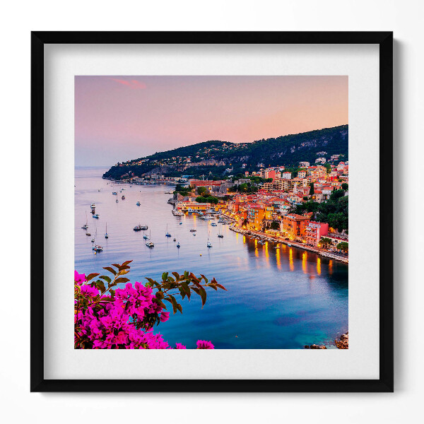 Obraz v rámu efektivní Francouzská riviéra