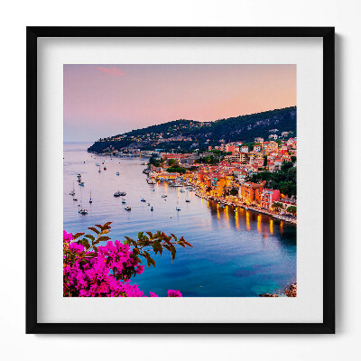 Obraz v rámu efektivní Francouzská riviéra