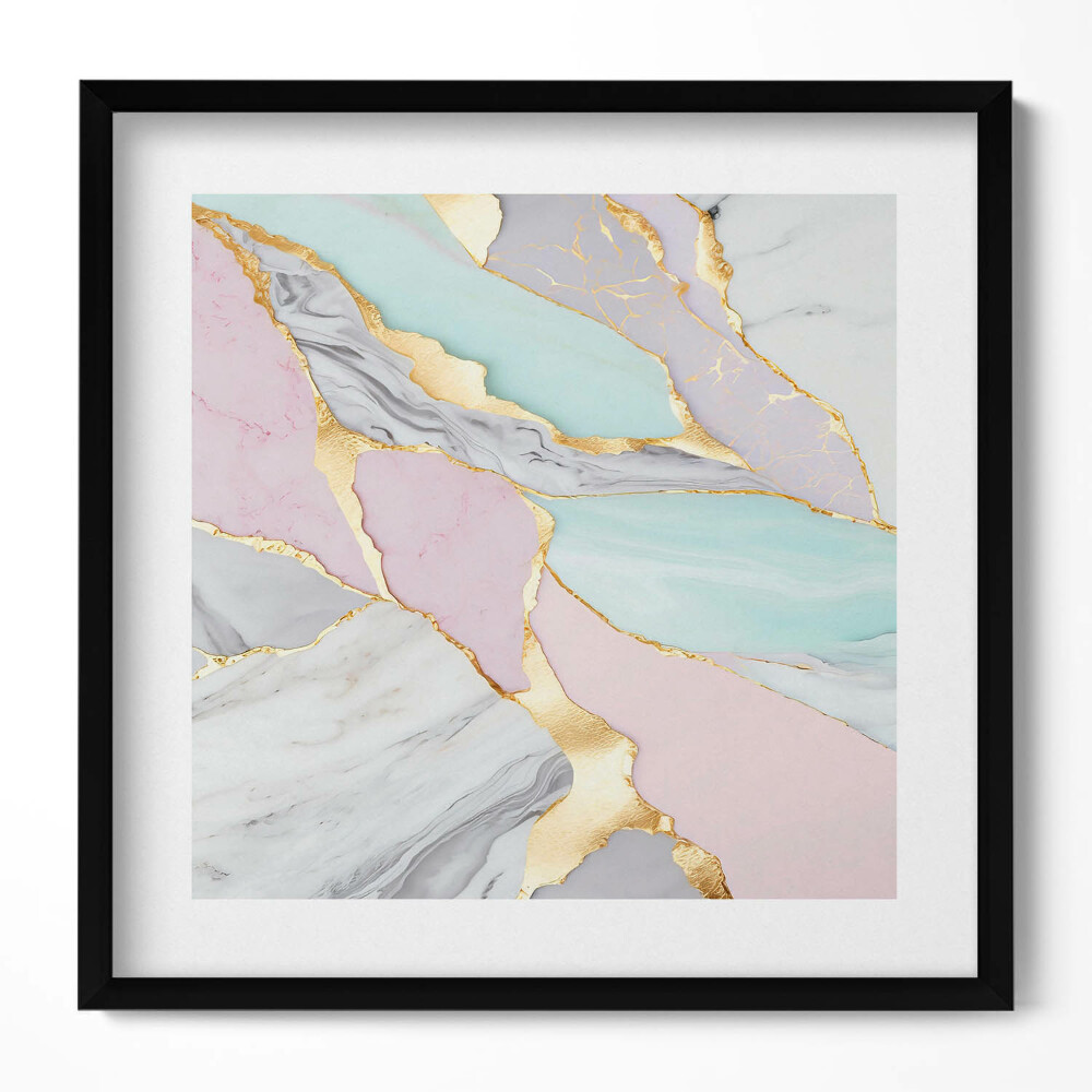 Obraz v rámu efektivní Mramorový vzor