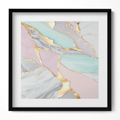 Obraz v rámu efektivní Mramorový vzor