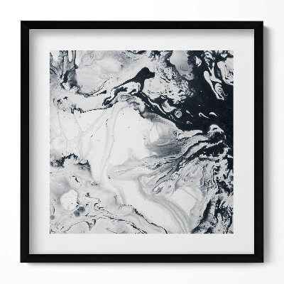 Obraz v rámu efektivní Inkoustová abstrakce