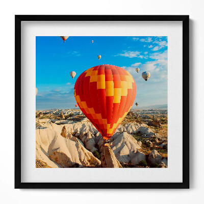 Obraz v rámu efektivní Létající balónky