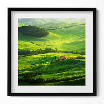 Obraz v rámu efektivní Krásná přírodní krajina Itálie