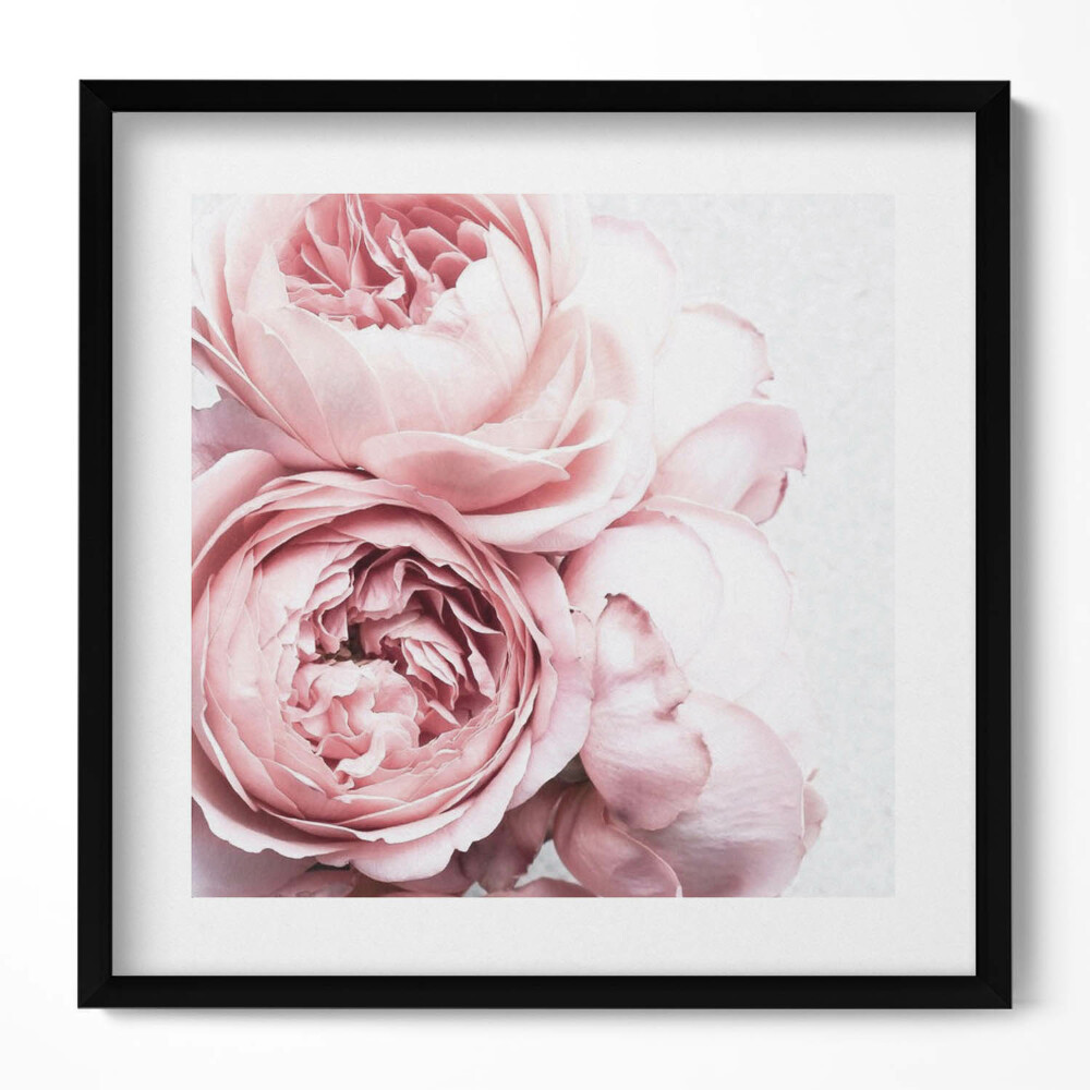 Obraz v rámu efektivní Jemná romantická kytice květin