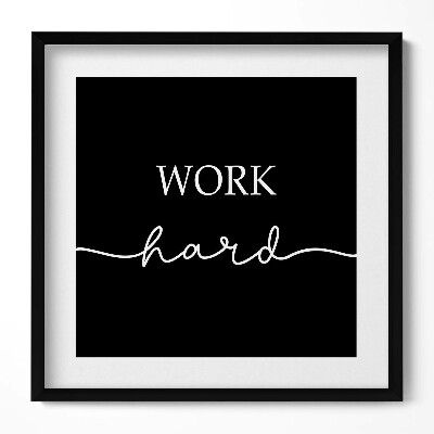 Obraz v rámu efektivní Motivační nápis 