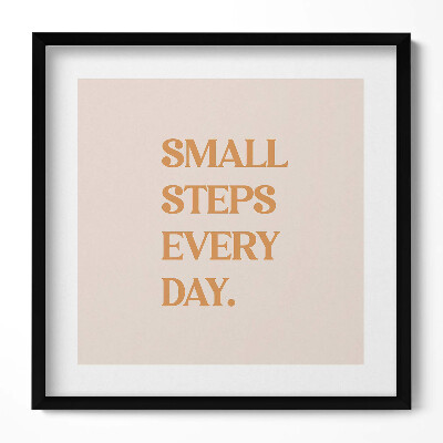 Obraz v rámu efektivní Motivační nápis 