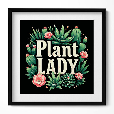 Obraz v rámu efektivní Nápis 