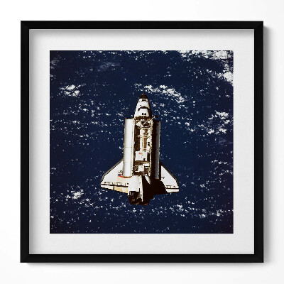 Obraz v rámu efektivní Kosmická loď NASA