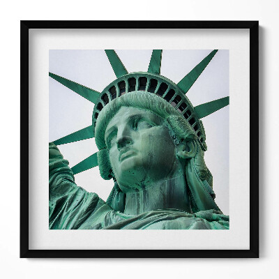 Obraz v rámu efektivní Socha svobody New York USA